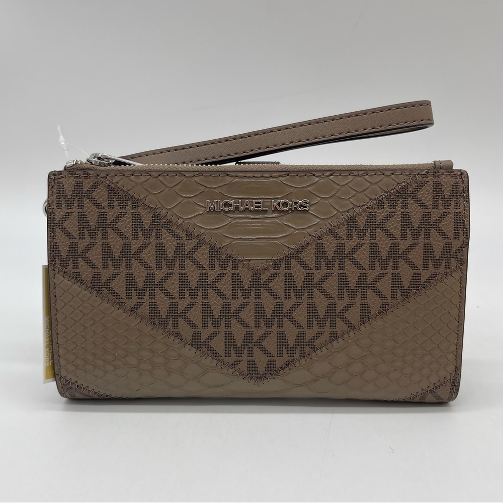 Michael Kors Large Double Zip Wallet Wristlet